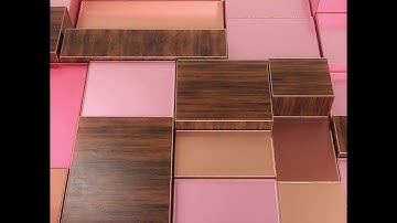 Abstract cubes made with divider plugin in cinema 4D