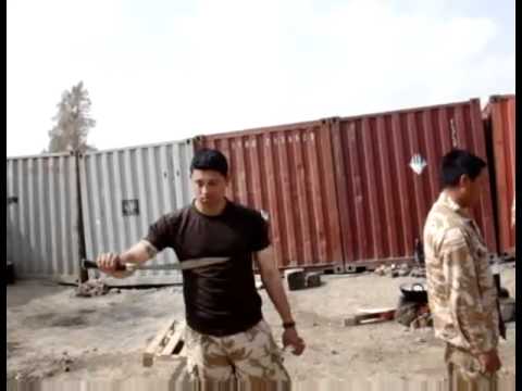Gurkha With A Bad Ass Khukuri In Afghanistan 