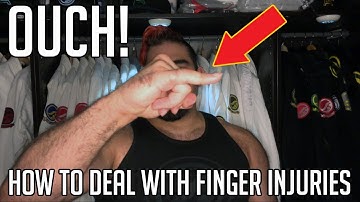 How to deal with finger injuries in BJJ