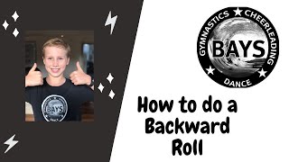 Kids Backward Roll