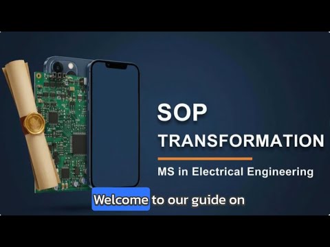 📄 Statement of Purpose Transformation for MS in Electrical Engineering ...
