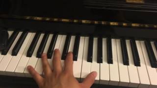 Can You Feel My Heart piano tutorial parts 2 and 3