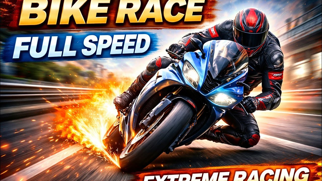 High Speed Bike Race Game 🔥 | Extreme Bike Racing Gameplay | Hindi