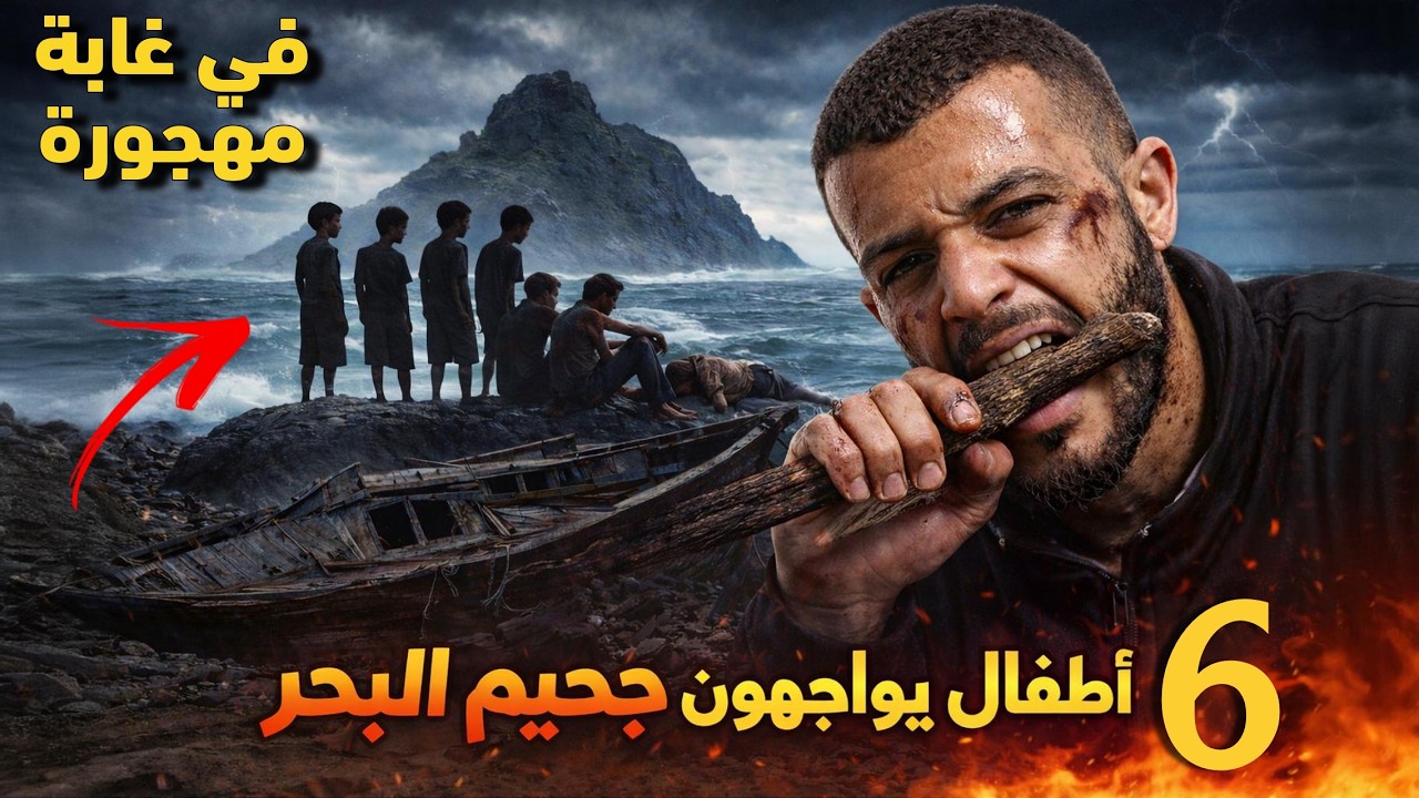 6 أطفال هربو من جحيم المدرسة فسجنو في البحر 15 شهرا بدون ماء أو أكل ولا لباس ... عاشو كالأموات! 😳