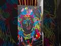 Drawing on scratch book #mahadev #mahadevdrawing#shorts #mahakal#mahadevpainting#music #scratchbook