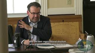 St Johnsbury Select Board Jun 8 2026 VLCT town manager training open meeting law Q A