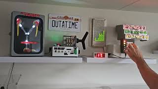 Back To The Future Flux Capacitor, Time Circuits, Speedo and SID Setup