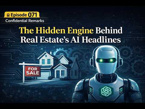 Video thumbnail for The Hidden Engine Behind Real Estate’s AI Headlines: (Hint: It Wasn’t AI Alone).
