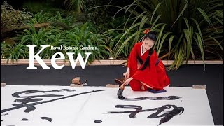 Giant Japanese calligraphy performance/ Kew Gardens screenshot 4
