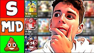 BEST PLAYERS TIER LIST! COLLEGE FOOTBALL 25 ULTIMATE TEAM
