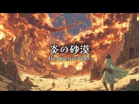 Celtic/Arabian Music – The Desert of Flame | 1 Hour Fantasy BGM