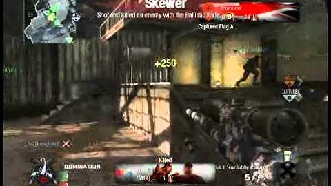 Ballistic knife across map first blood