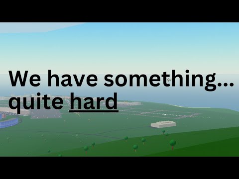 We have something... quite hard.
