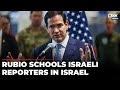 Rubio Shuts Down Israel Reporters Over Possibility Of Resuming Gaza War: ‘The Deal Would Fall Apart’