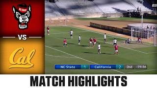 NC State vs. Cal Match Highlights | 2026 ACC Men's Soccer