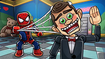 SPIDERMAN vs. MR. FUNNY... (Roblox)