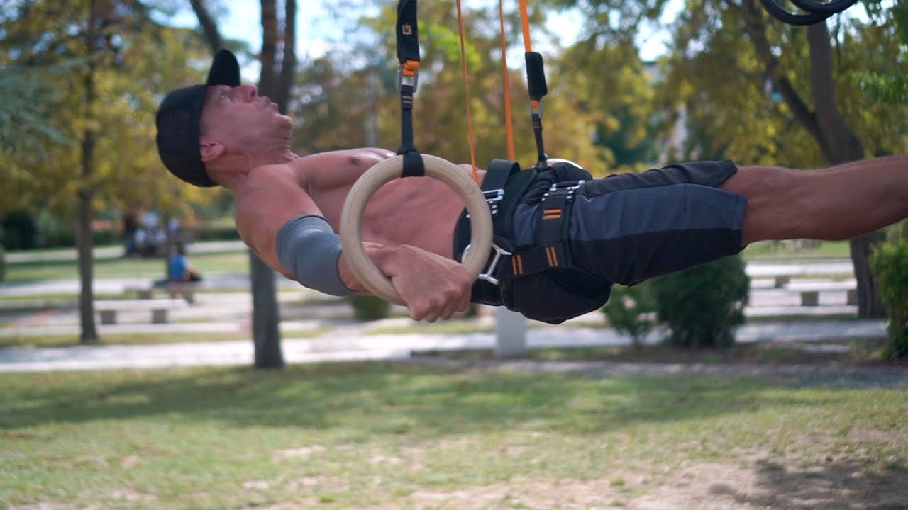 GForce GYMNASTIC TRAINING Rings Dream Machine + Flares Machine YouTube