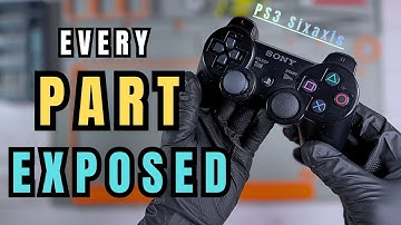 PS3 Sixaxis Controller – Every Part Revealed!