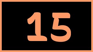 15 Second Atomic Tangerine Countdown Timer: Add Some Excitement to Your Classroom!
