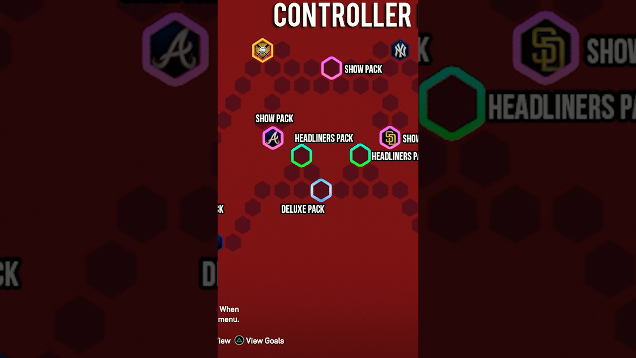 Controller Map - Conquest Map Hidden Rewards in MLB The Show 25  👀🎮