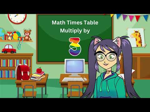 Learning the Times Tables video