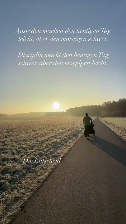 Die Entscheidung Liegt Bei Dir Hörbuch Download Ausreden oder Disziplin? Die Entscheidung liegt bei dir. 🌅 #motivation