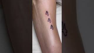 Get an Ephemeral Fading Tattoo In Los Angeles with Lars Gummer Update
