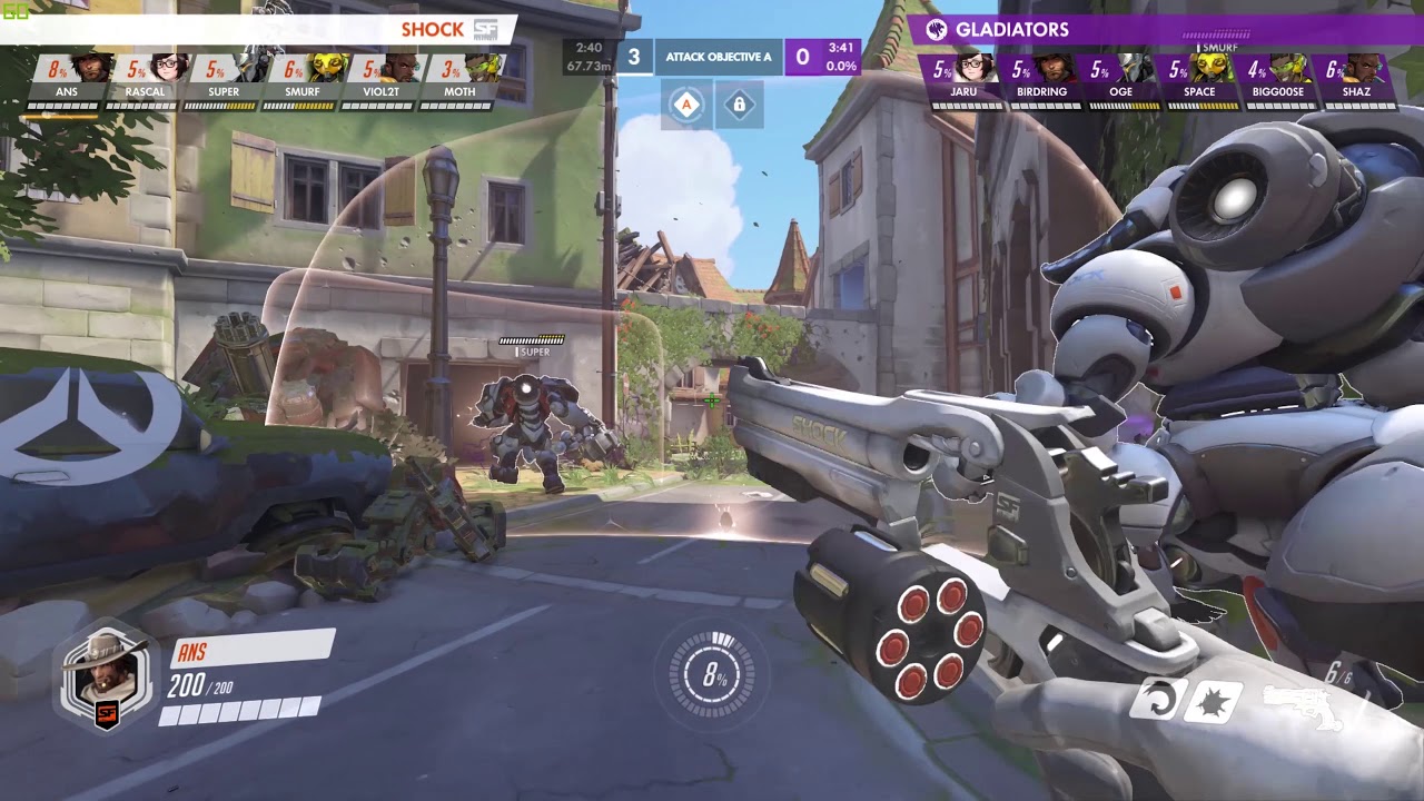 ANS MCCREE POV Highlights | San Fransisco Shock vs. L.A Gladiators | OWL 2020 Week 10