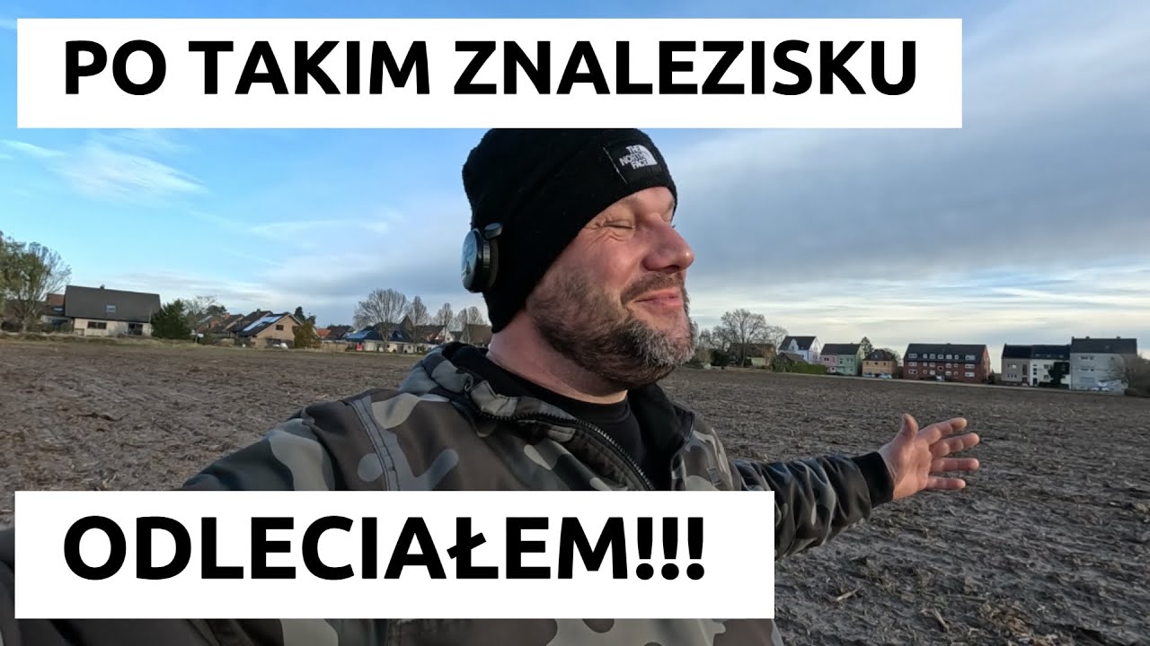 PO PROSTU GRUBO!!! Zobaczcie co udało mi się znaleźć z wykrywaczem metalu na środku pola.