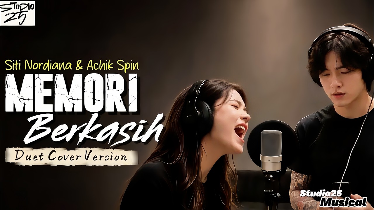 MEMORI BERKASIH - Siti Nordiana Ft. Achik Spin | Duet Cover Paling Epic Lagu nostalgia Malaysia