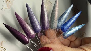 Neue Winterfarbgele Swatchparty