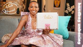 Black Owned Handbag Unboxing | Beaded Bags | Angelle's Life