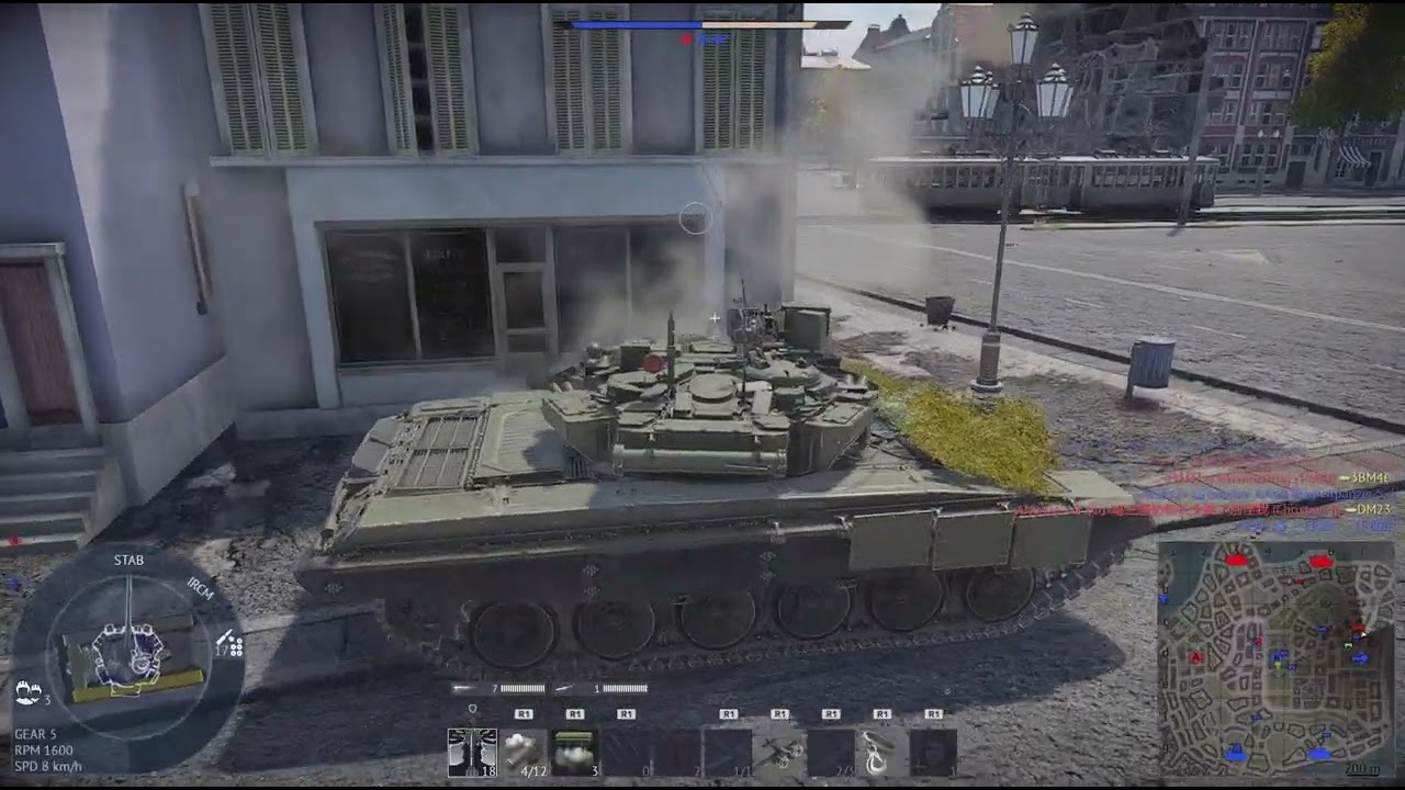War Thunder Ground Arcade T90A Gameplay On Sweden 5 Kills 