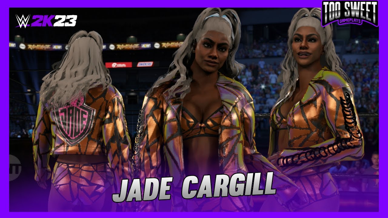 WWE 2K23 Jade Cargill Entrance, Top Moves, Signatures, Finishers