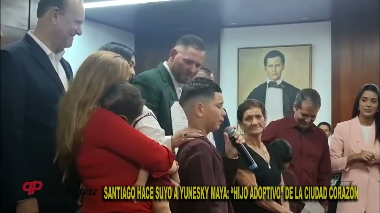 Santiago hace suyo a Yunesky Maya: “Hijo Adoptivo” de la Ciudad Corazón