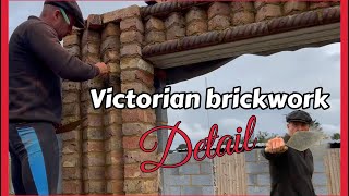#bricklaying #history #traditional Victorian brickwork grand door entrance 🧱🏠