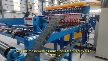 Rebar Steel Wire Welded Wire Mesh Machine for Construction #weldingequipment