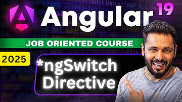 Angular 19 Tutorial #30 ngSwitch directive