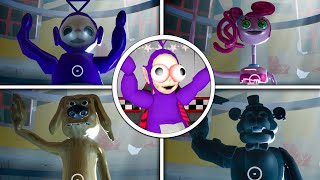 5 HUGGY WUGGY MODS IN POPPY PLAYTIME! | Tinky Winky Plays Poppy Playtime (Mods Compilation)