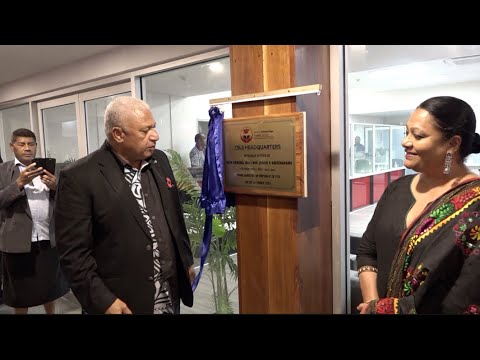 Fijian Prime Minister officiates at the opening of the new TSLS ...