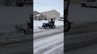 First plow with the Ford diesel