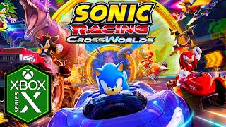 Sonic Racing CrossWorlds Xbox Series X Gameplay [Optimized]