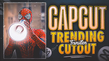 How To Make Trending CUTOUT Transition In Capcut Tutorial || DarkJen