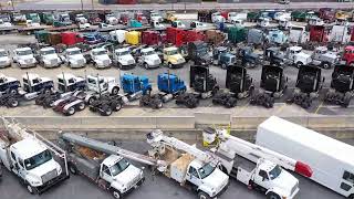 Hess Auctioneers August 12 2022 Truck Trailer & Equipment Onsite/Online Auction Aerial View