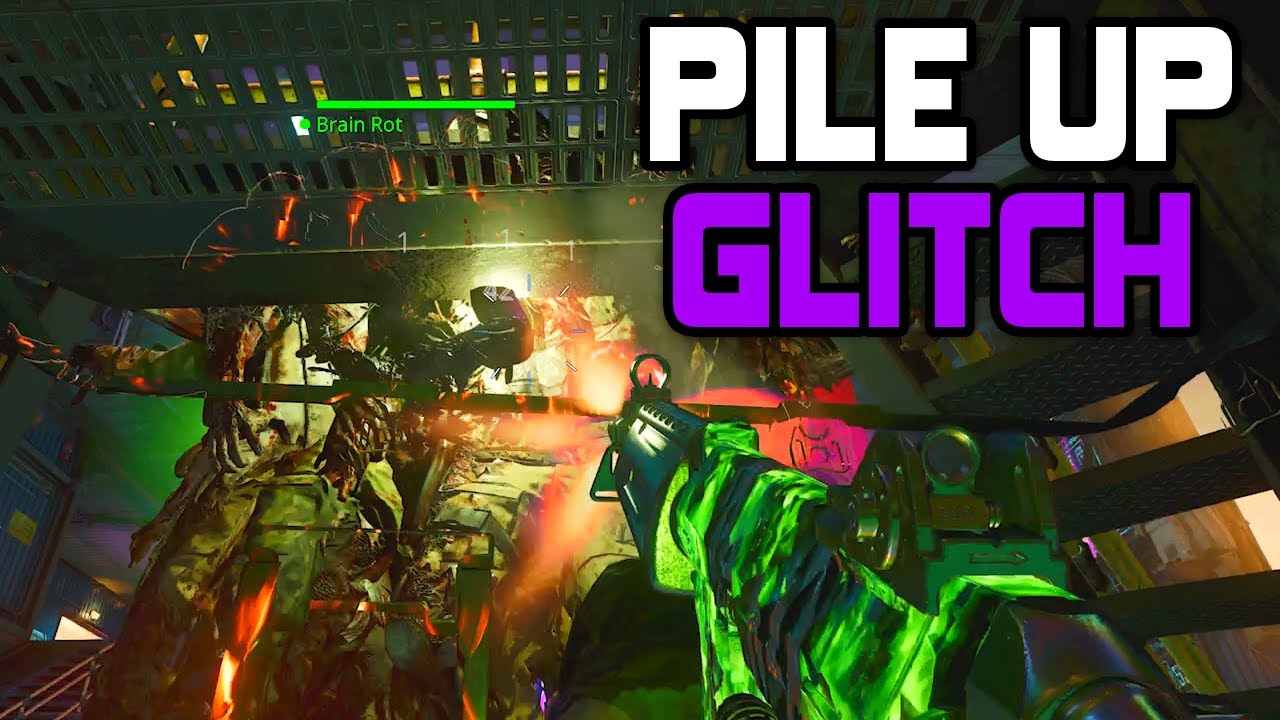 SOLO PILE UP GLITCH!! RANK UP FAST!! | Cold War Zombies