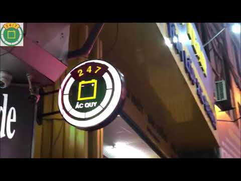 Hệ thống cửa hàng Ắc quy 247 | Đại lý ắc quy ô tô Atlas, GS, Varta tại Hà Nội