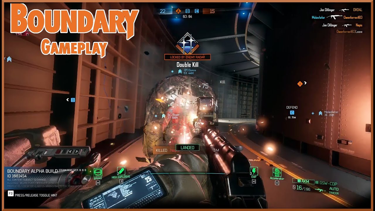 COD in Space!!! - Boundary Demo Gameplay - YouTube