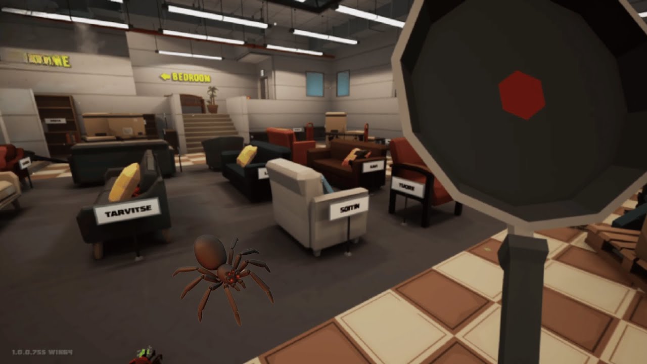 KILLING SPIDERS IN A IKEA?? | Kill It With Fire! 2