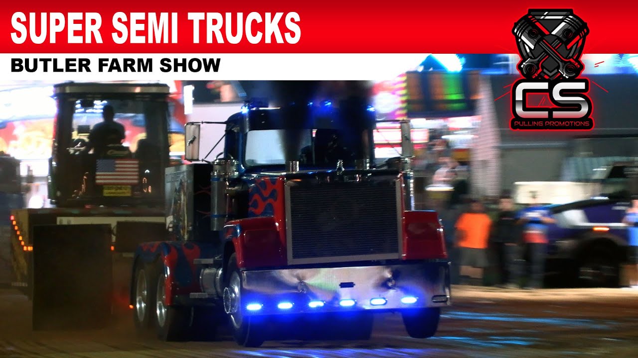 Супертяжелые грузовики с выставки Butler Farm Show | CS Pulling Promotions