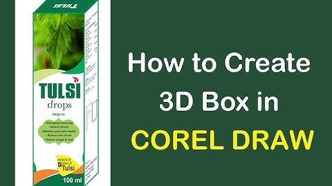 Dezinerneal: How to make 3d Box in Corel Draw: Learn Corel, Indesign, Illustrator, Photoshop.